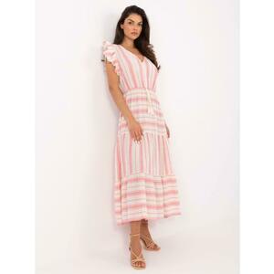 Rózsaszín nyári ruha hímzéssel OCH BELLA kép