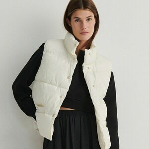 Reserved - Steppelt mellény - Krém kép