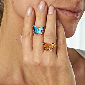 2 pillangó gyűrű kép