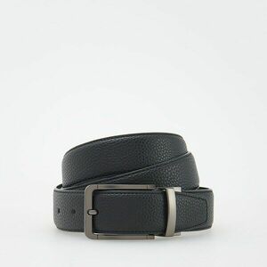 Reserved - Texturált felületű öv - Fekete kép