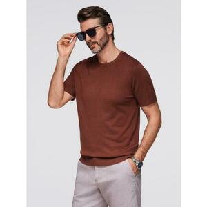 Férfi steppelt kabát levehető kapucnival – kék-piros V1 OM-JALP-0206 kép