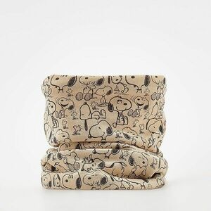 Reserved - Snoopy pamutban gazdag körsál - Krém kép