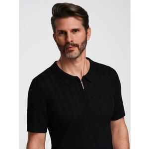 Steppelt bomberdzseki kapucnival és kötött ujjakkal – fekete V1 OM-JALP-0298 kép