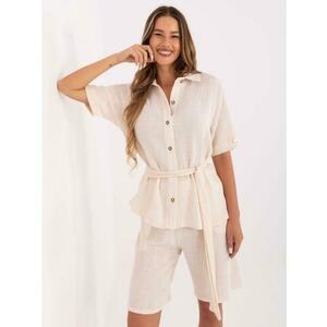 Világos bézs muszlin szett nyárra kép