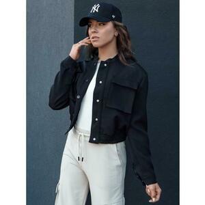 Női bomber kabát PRIEV fekete kép