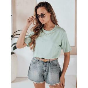 Női farmerrövidnadrág JEANSGLOW kék kép