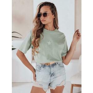 Női farmerrövidnadrág cirkóniákkal LIKE A STAR kék kép