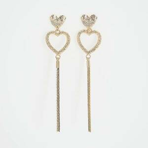 Reserved - Lógó fülbevaló - Arany kép