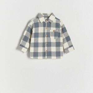Reserved - Kockás flanel ing - Kék kép
