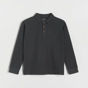 Reserved - Oversized hosszú ujjú pólóing - Szürke kép