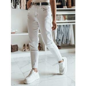 Női LIKEMELOO mom fit farmernadrág, fehér kép