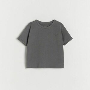 Reserved - Oversized póló feliratokkal - Szürke kép