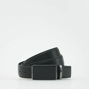 Reserved - Egyszerű, csatos öv - Fekete kép