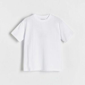 Reserved - Oversized pamutpóló - Fehér kép