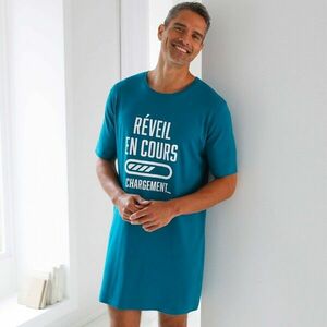 Pizsama maxi póló nyomtatással kép