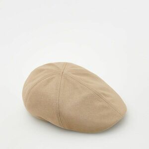 Reserved - Lapos sapka lenkeverékből - Bézs kép