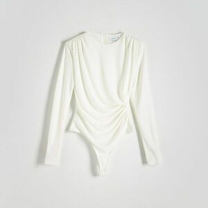 Reserved - Hosszú ujjú body - Krém kép