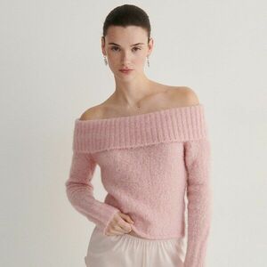 Reserved - Alpakagyapjúban gazdag pulóver - Rózsaszín kép