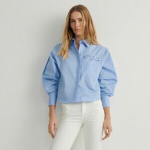 Reserved - Ing gyöngyökkel és strasszkövekkel - Kék kép