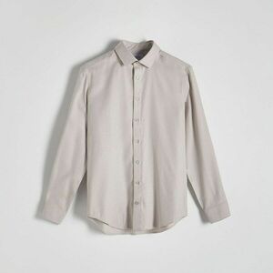 Reserved - Slim fit sima ing - Bézs kép