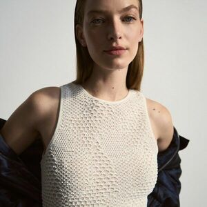 Reserved - Bordás dzsörzéfelső - Fehér kép