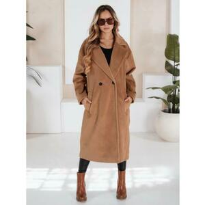 Férfi átmeneti kabát oversize barna kép