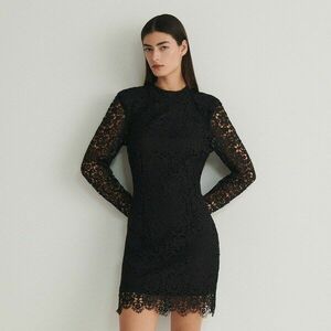 Reserved - Csipkés ruha - Fekete kép