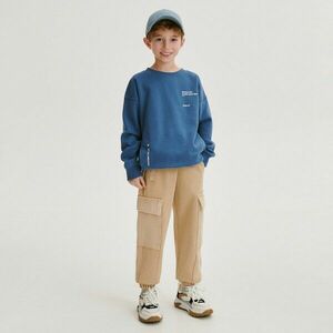 Reserved - Cargo melegítő jogger - Bézs kép