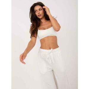 Ecru melegítő nadrág viszkózával kép