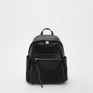 Reserved - Műbőr hátizsák - Fekete kép