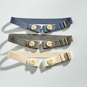 3 db csat nélküli öv Százszorszép szettben kép