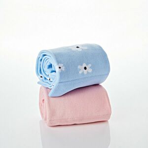 2 pár könnyű kompressziós harisnya Virágok kép