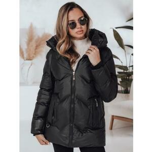 SALVONA női téli kabát, fekete, steppelt kép