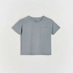 Reserved - Oversized póló zsebbel - Kék kép