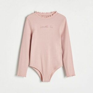 Reserved - Pamutbody hímzéssel - Rózsaszín kép