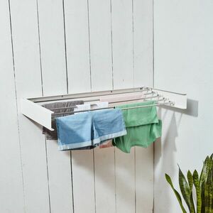 Ruhaszárító fali állvány 5 rúddal kép