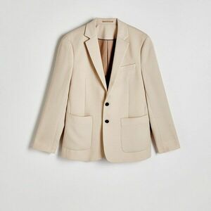 Reserved - Slim fit blézer - Bézs kép