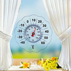 Kültéri hőmérő Virág kép