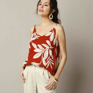 Nyomtatott felső, állítható pántokkal kép