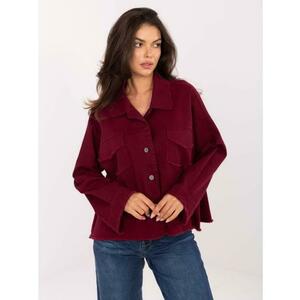 Bordó farmerdzseki gallérral RUE PARIS kép