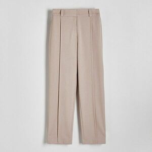 Reserved - Nadrág öltésekkel - Bézs kép