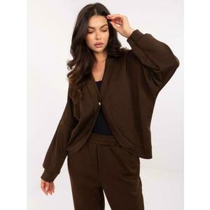 Sötétbarna szett oversized kardigánnal RUE PARIS kép