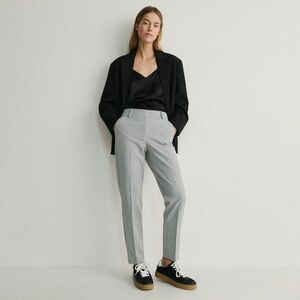 Reserved - Viszkózkeverék szivarnadrág - Világosszürke kép