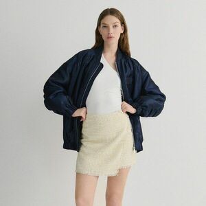 Reserved - Bordás anyagú miniszoknya - Többszínű kép