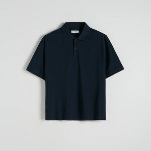 Reserved - Men`s polo - Tengerészkék kép