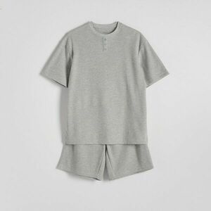 Reserved - Kétrészes pizsamaszett - Világosszürke kép