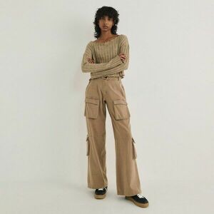 Reserved - Cargo nadrág - Sárga kép