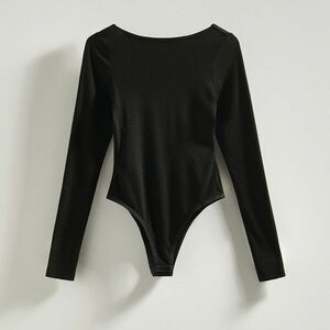 Reserved - Hosszú ujjú kombidressz - Fekete kép