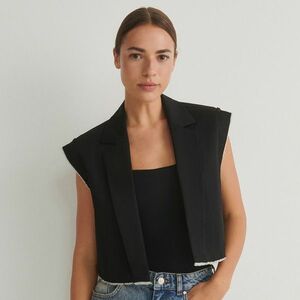 Reserved - Rövid mellény - Fekete kép
