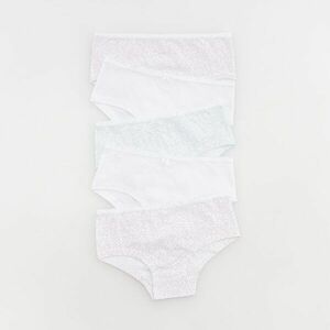 Reserved - 5 darab pamutban gazdag hipsteralsó - Fehér kép